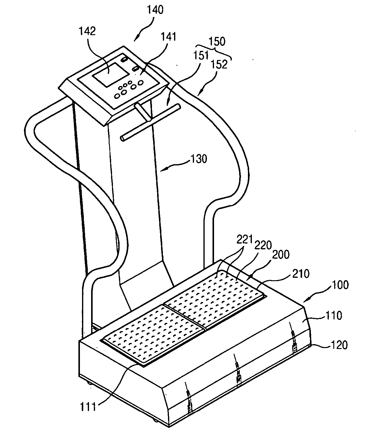 Exercising apparatus for body lipolysis and strengthening muscles