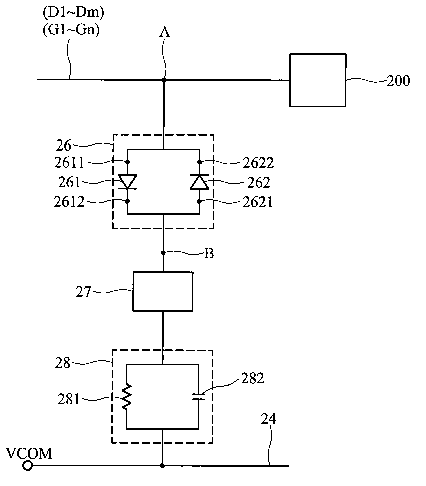 Liquid crystal display and ESD protection circuit thereof