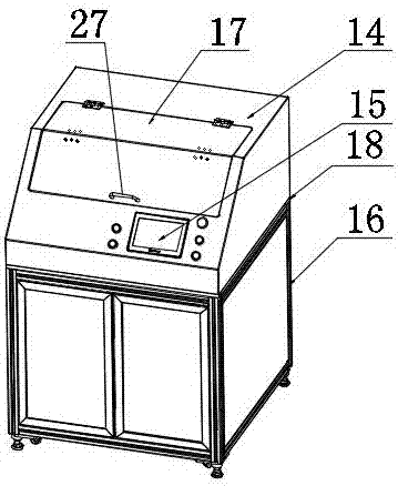 Graphene heating film detection and sorting automation device