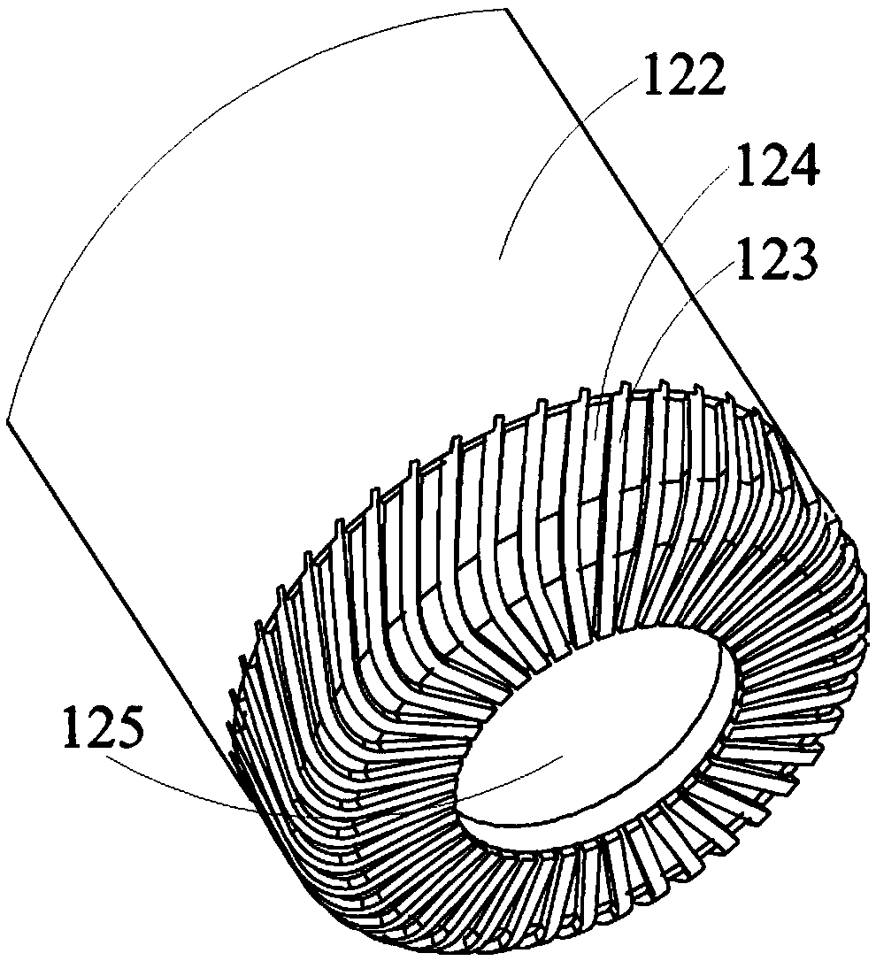 Integral multi-edge contour knife processing method