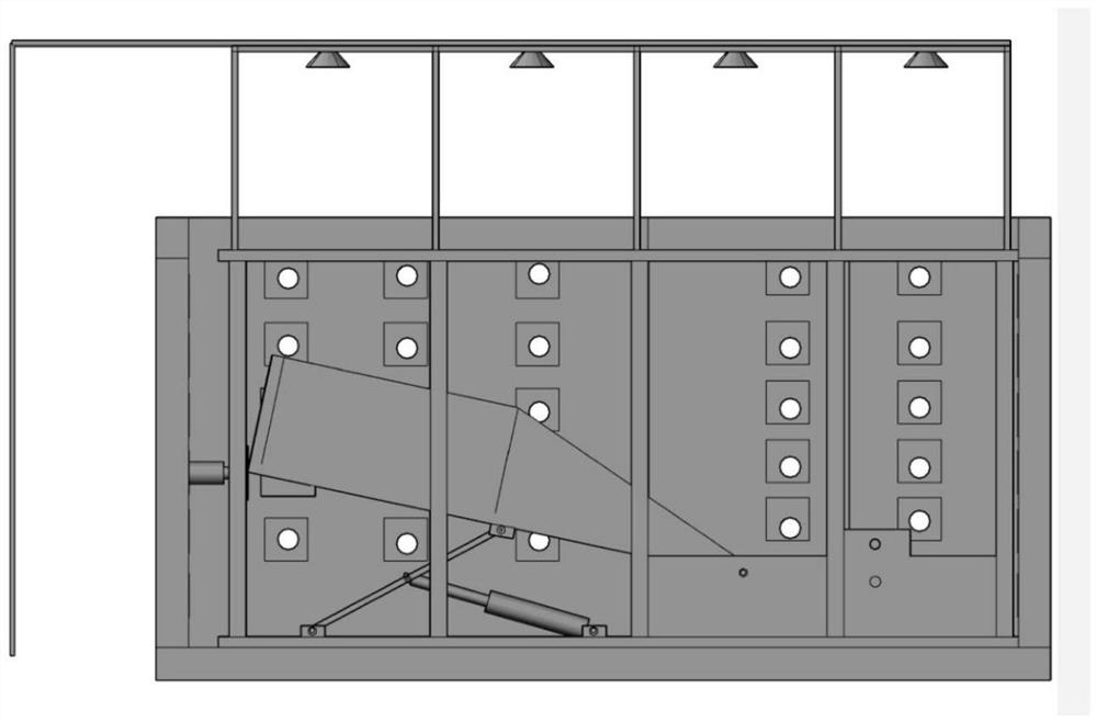 A model test device for pipeline safety in landslide area