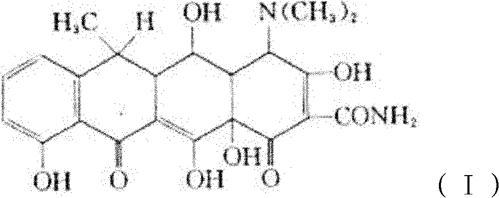 Filter medium for removing oxytetracycline in drinking water and preparation method thereof