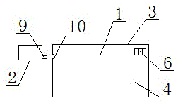 Flower box having soil detection and illumination regulation and control functions