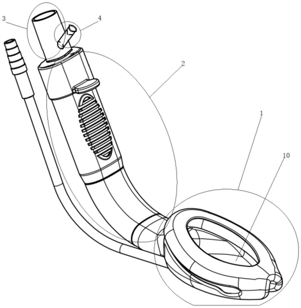 Airway operation laryngeal mask