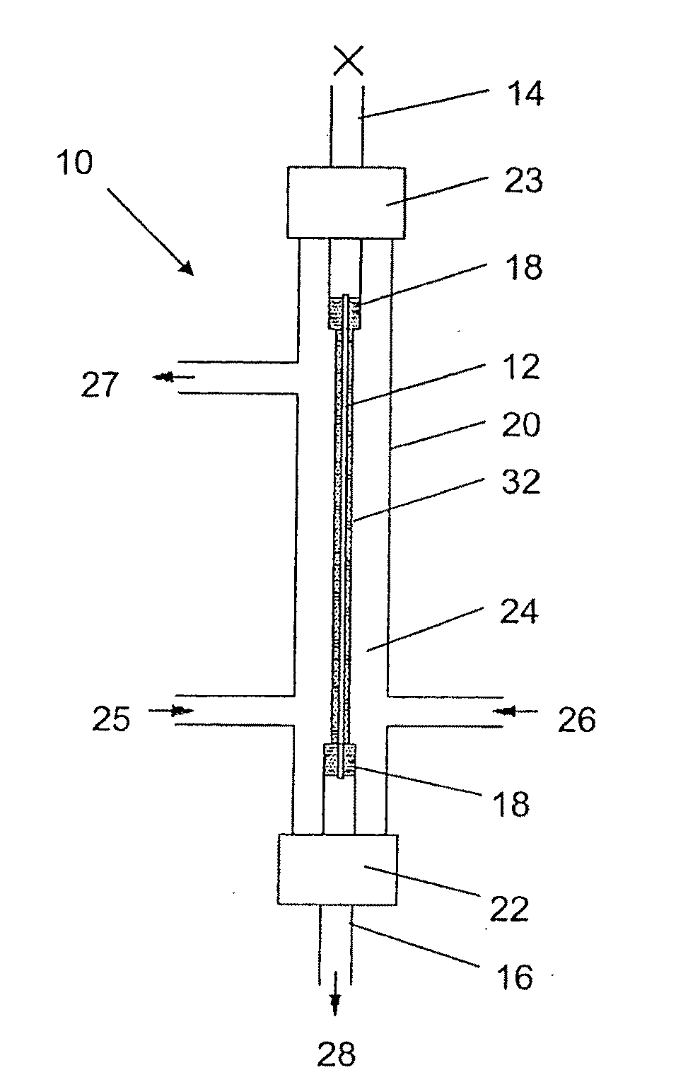 Production of secondary metabolites using capillary membranes