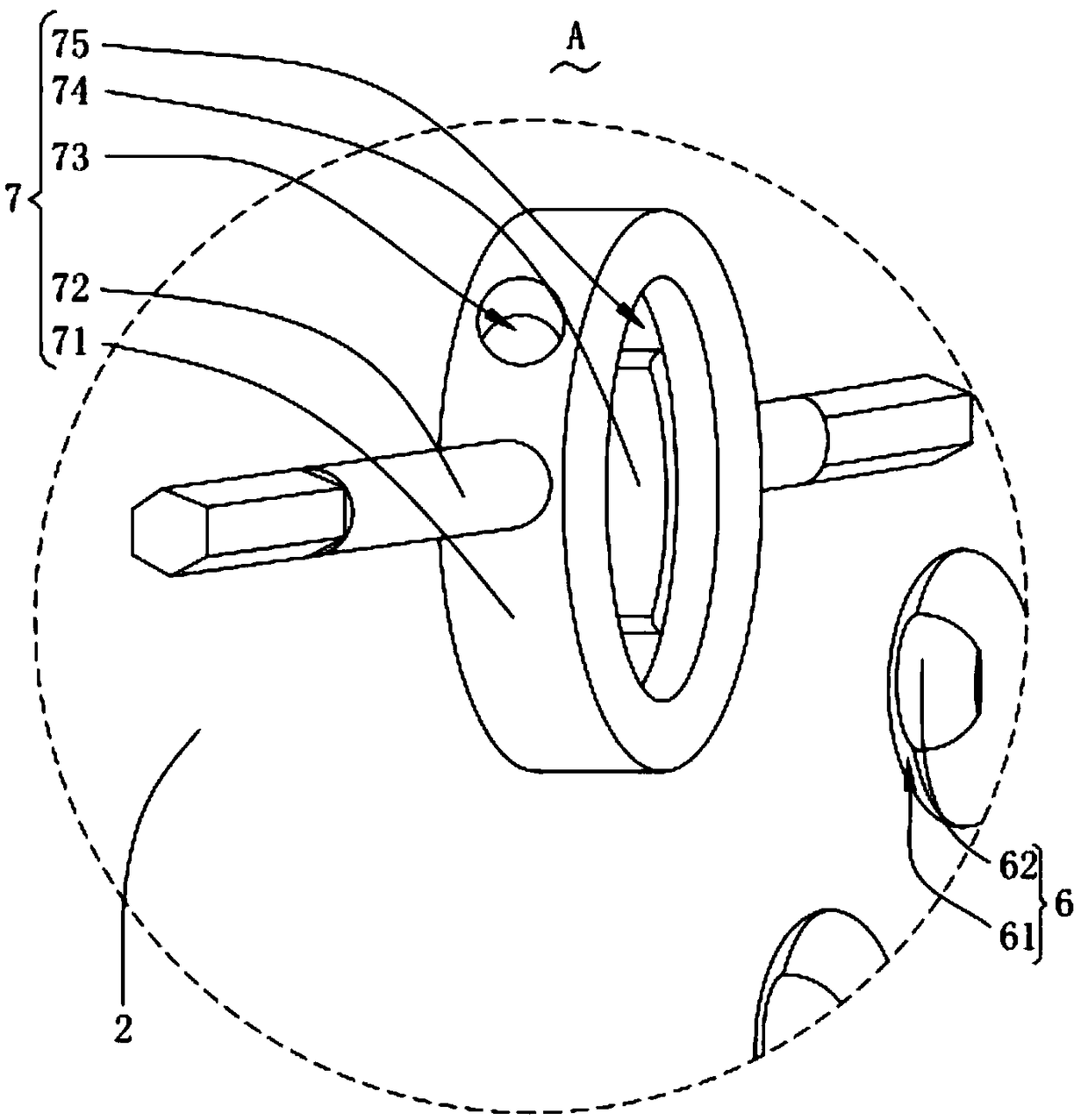 Method for improving security of outdoor power distribution