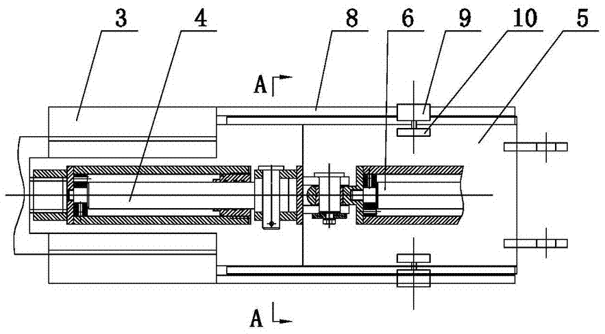 Automatic electrolytic cell sealing cover grabbing device