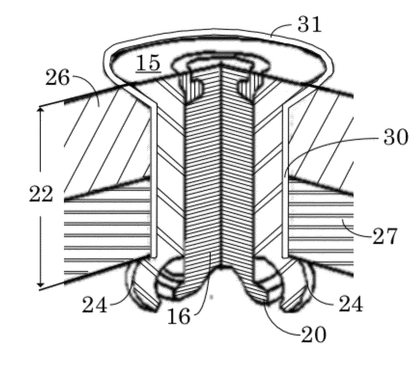 Self-Sealing Fastener