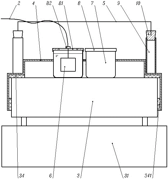 A device used in electroplating experiments