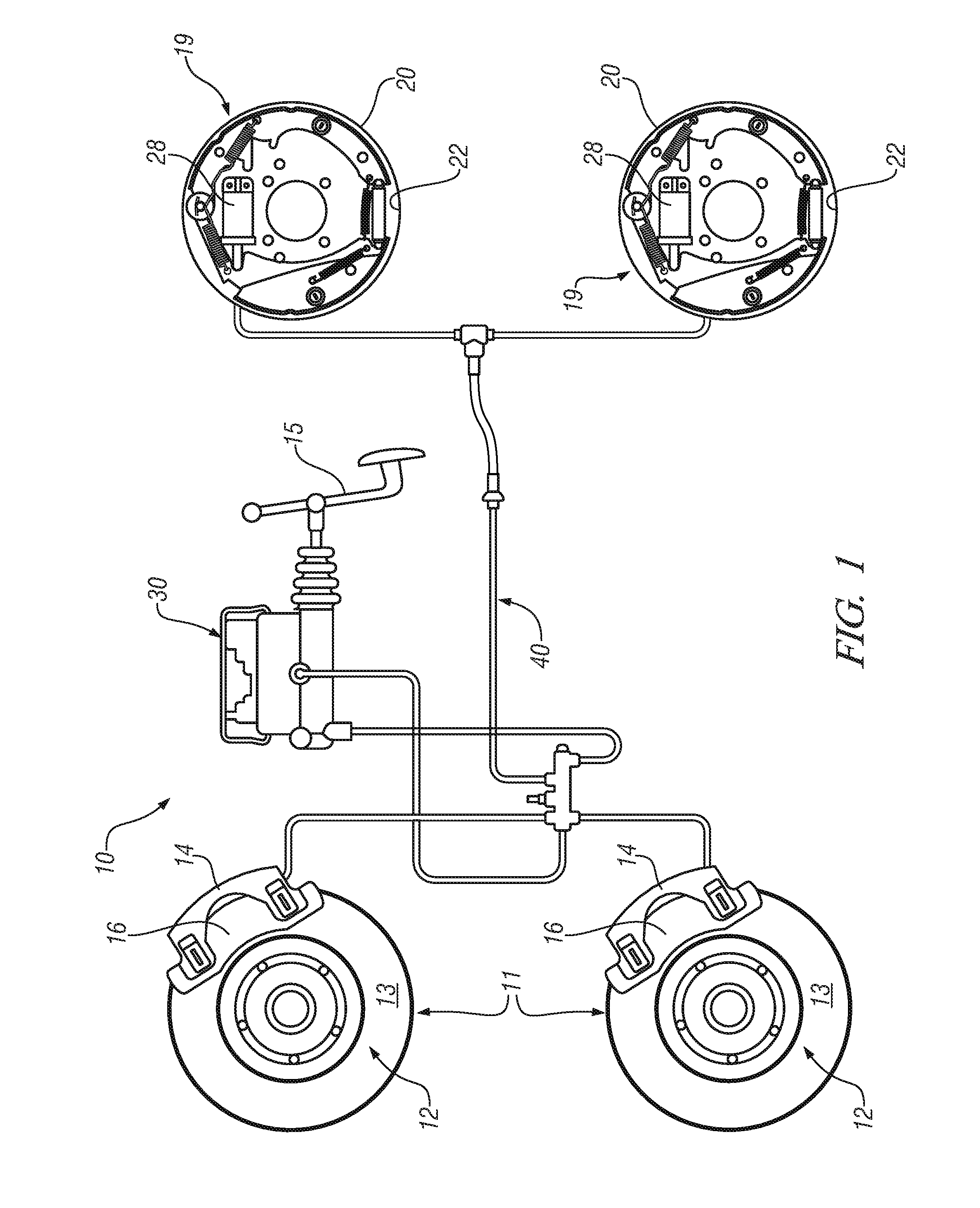 Active brake pulsation control