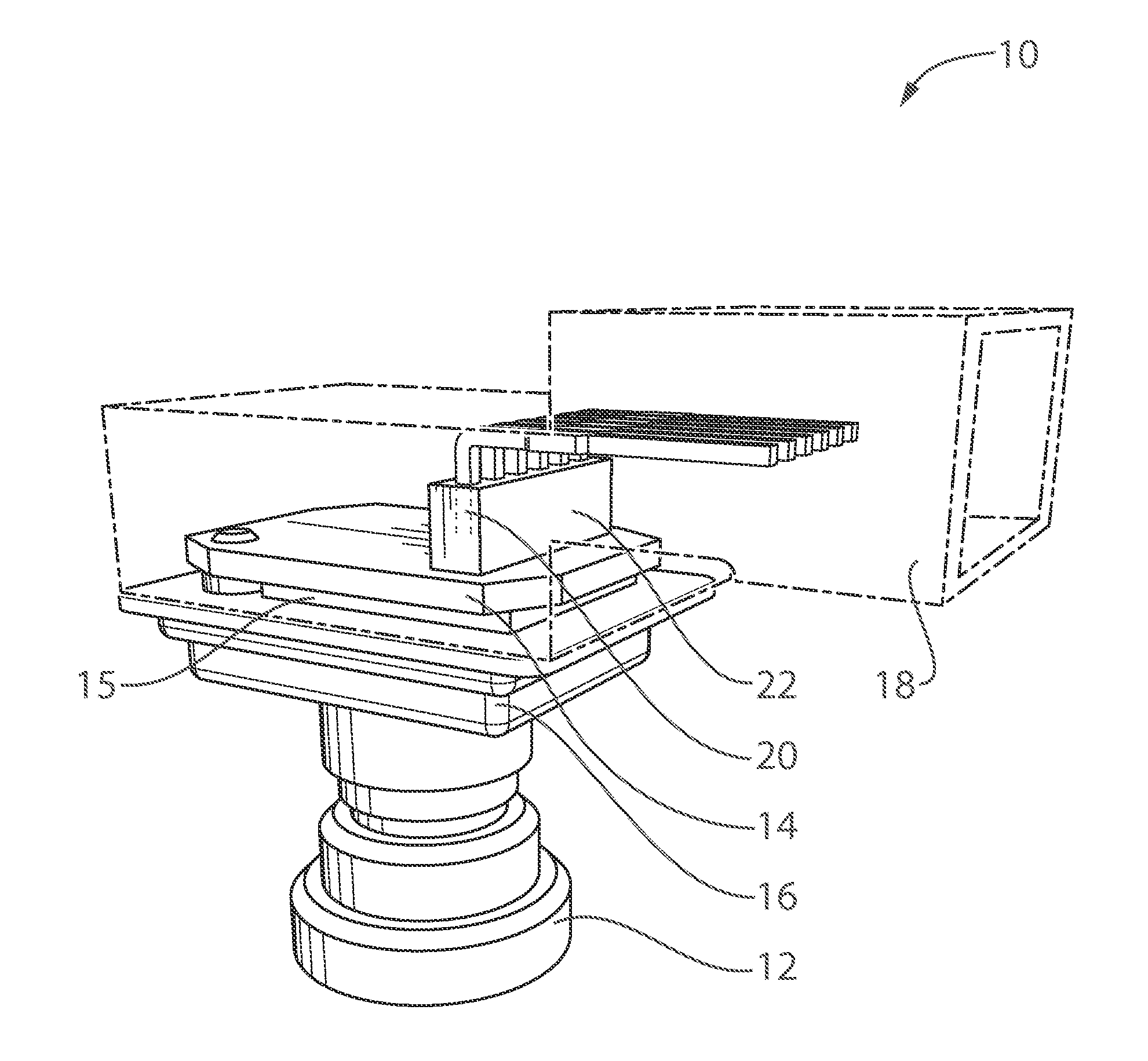 Vehicular camera with aligned housing members and electrical connection between aligned housing members