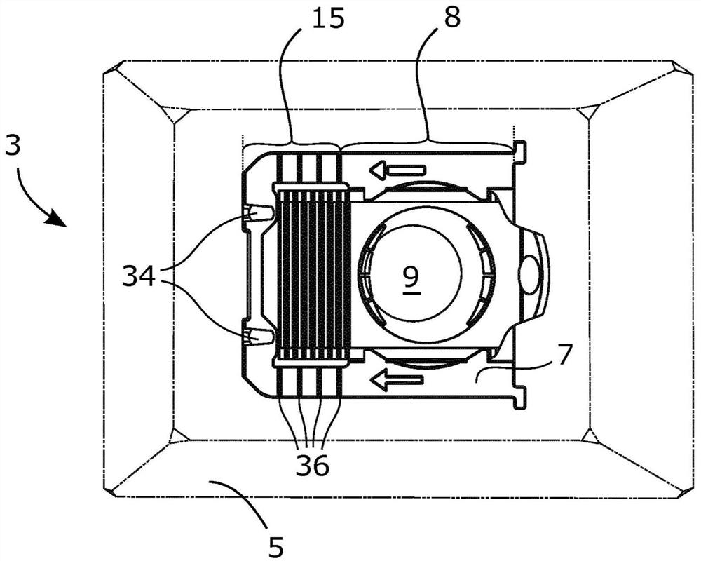 Holder for vacuum cleaner dust container