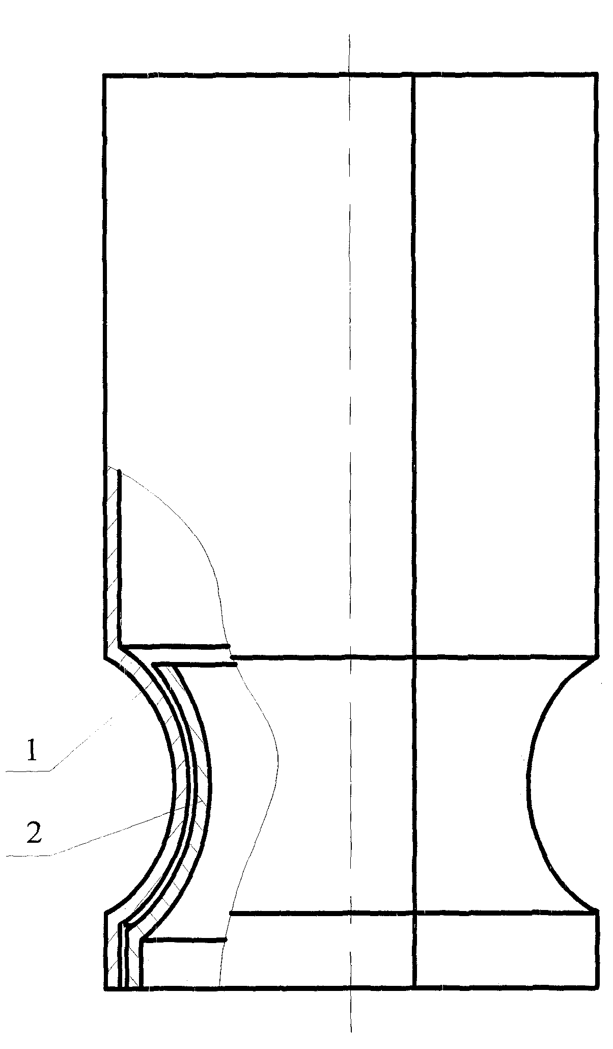 Coiled belt type kidney-shaped rectoscope