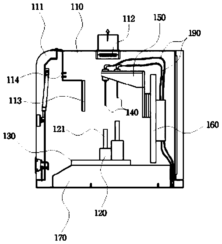 Combination sample concentrator including nitrogen and air generator