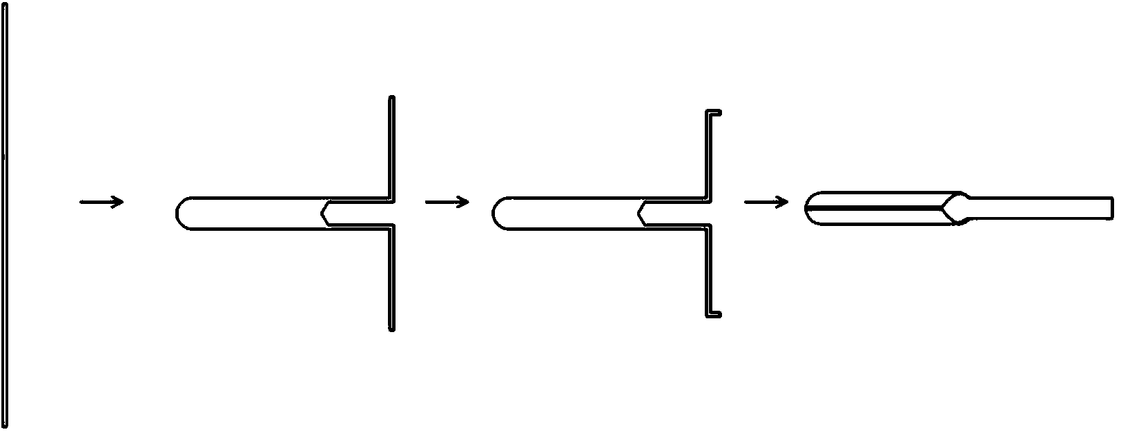 Radio frequency coaxial cable connector