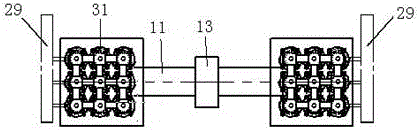 Regenerative multistage heating rotary kiln device