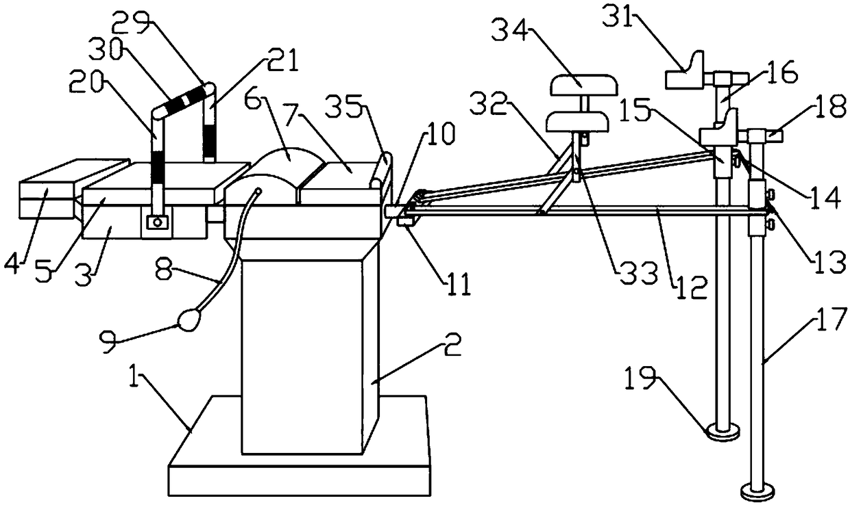 Orthopedic traction rack