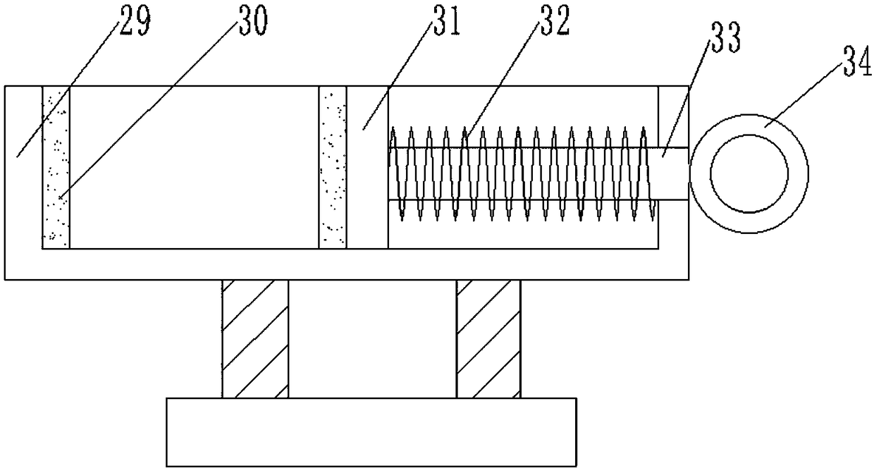 Fixing device convenient to adjust and rotate for communication equipment production