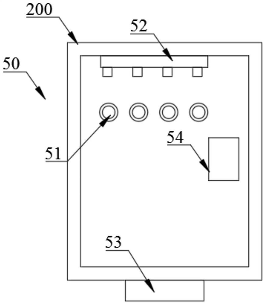 Cable joint device of heating cable