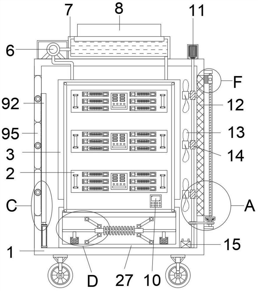 Oil and gas field intelligent block chain processing server and use method thereof