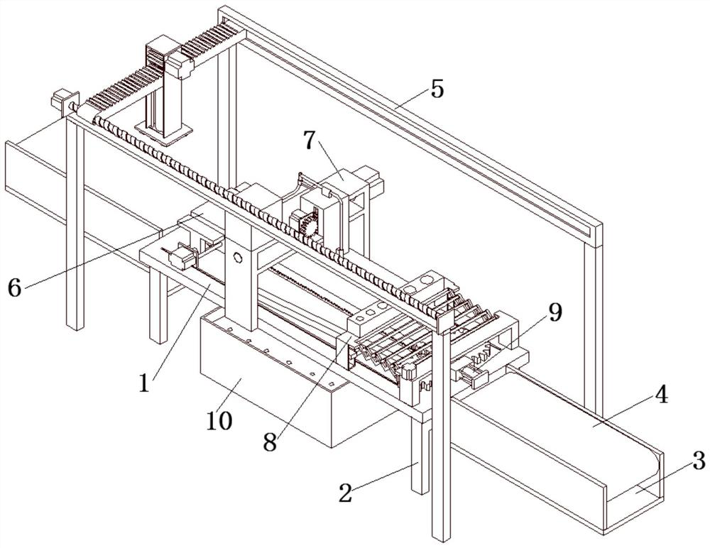 Gantry type multifunctional numerical control drilling machine