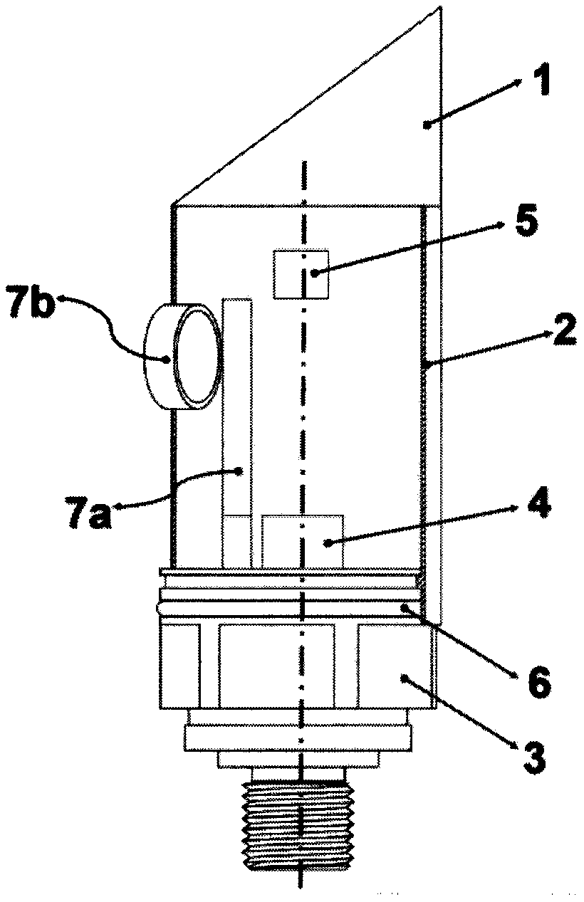 Design method of rotatable pressure switch with limiting device