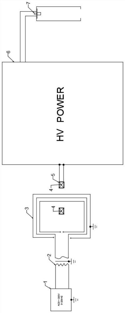 Electron gun power supply