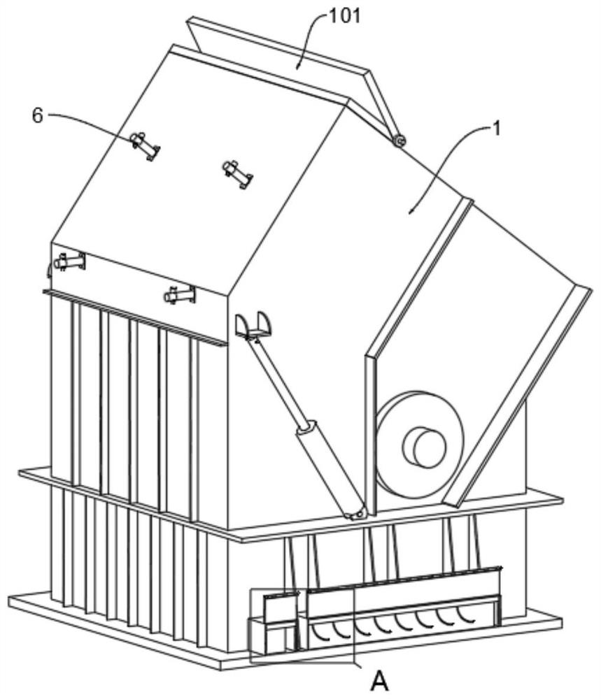 Building waste recovery equipment based on construction cost control