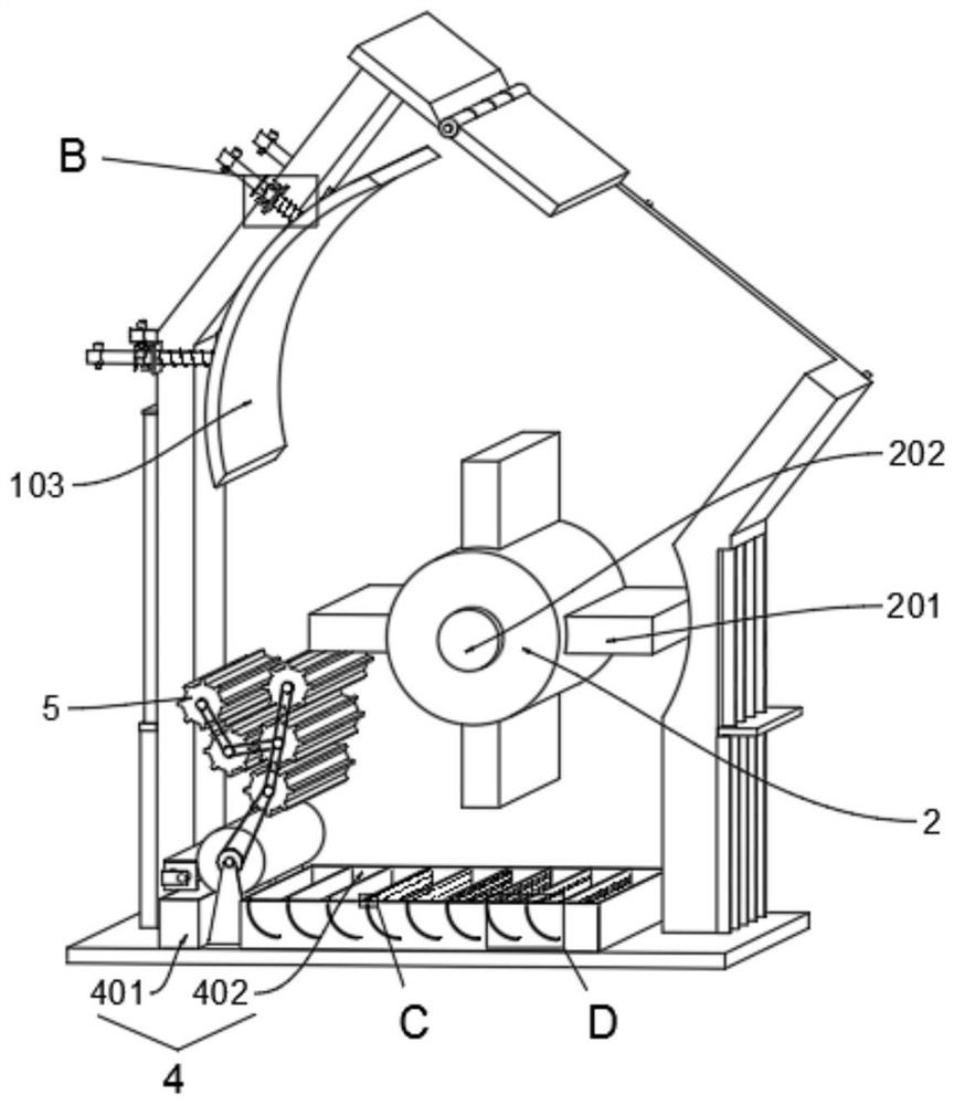 Building waste recovery equipment based on construction cost control