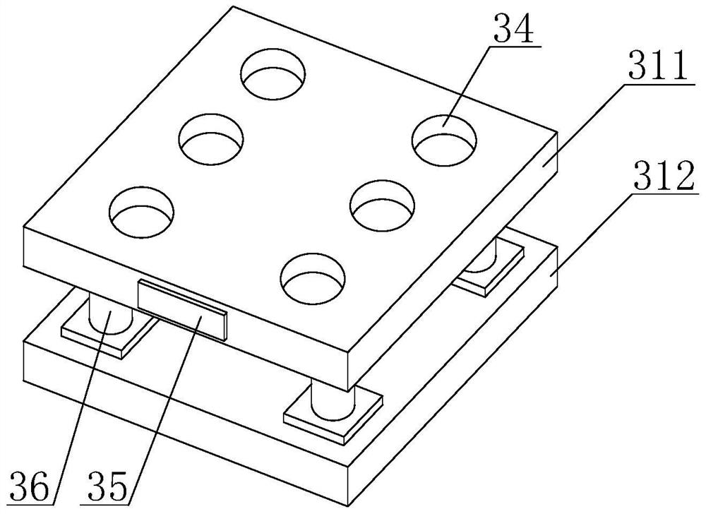 Detection device for ecological environment pollution