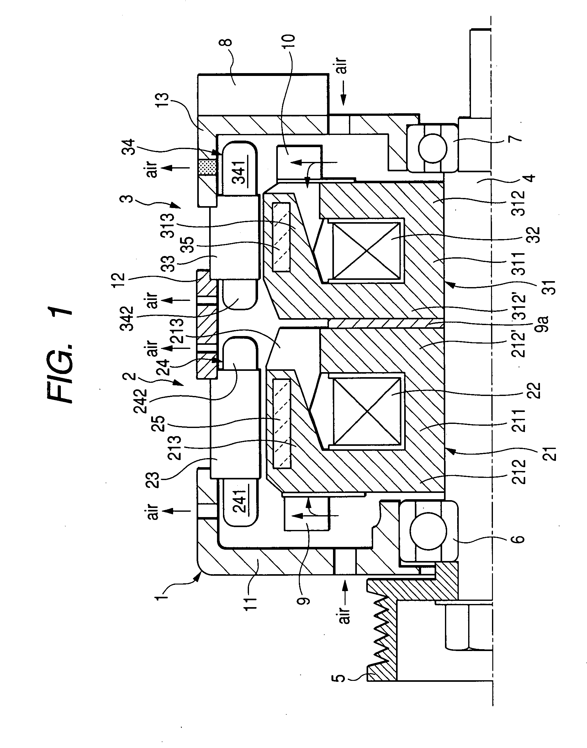 Vehicle alternator