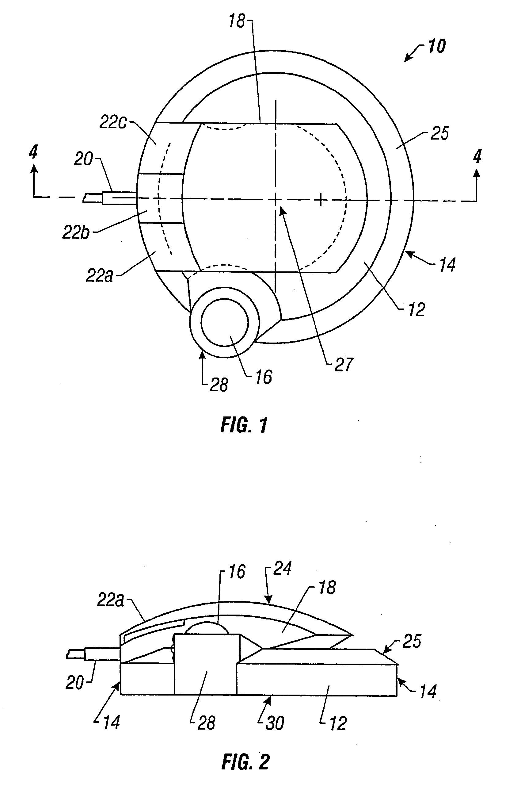 Pointing device with biometric sensor