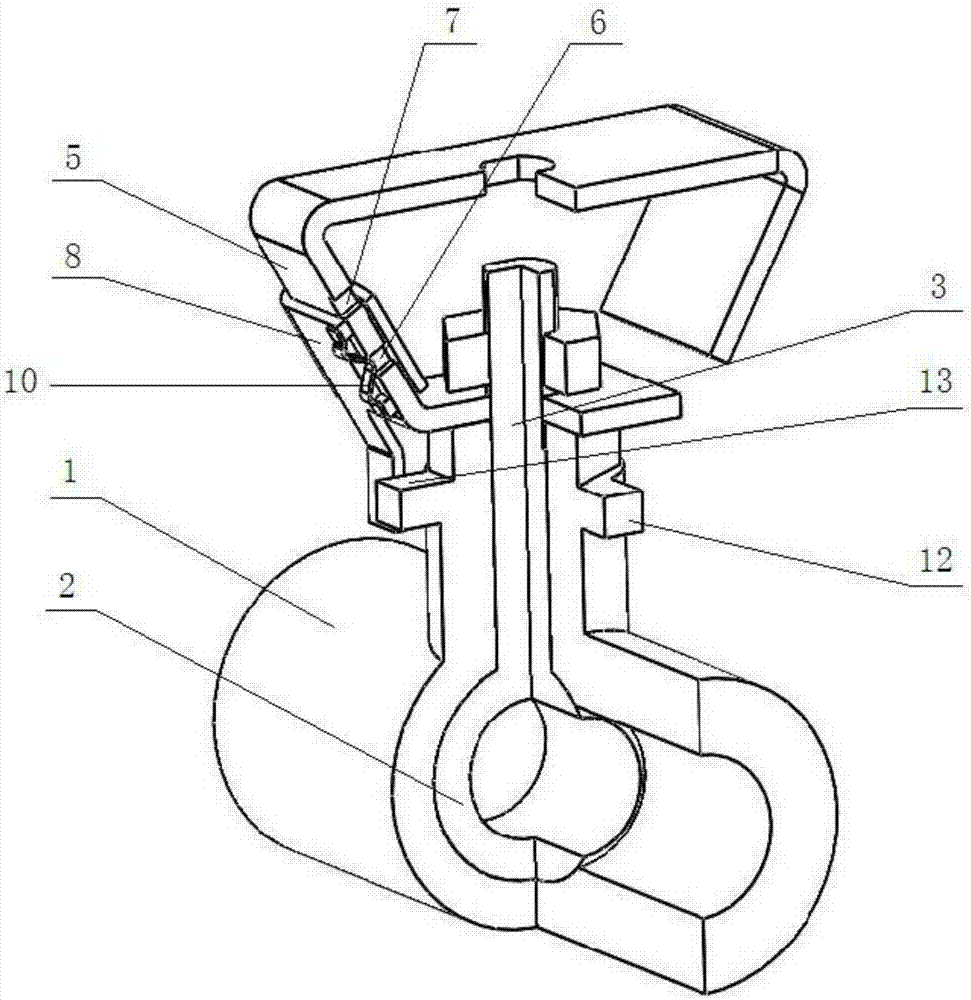 Self-locking type ball valve device