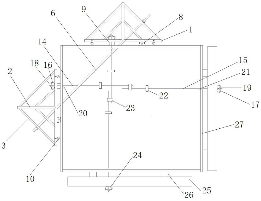 Shear wall formwork opposite-pull connecting pieces and formwork reinforcing structure thereof