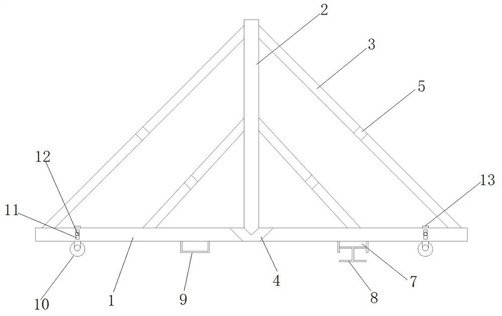 Shear wall formwork opposite-pull connecting pieces and formwork reinforcing structure thereof