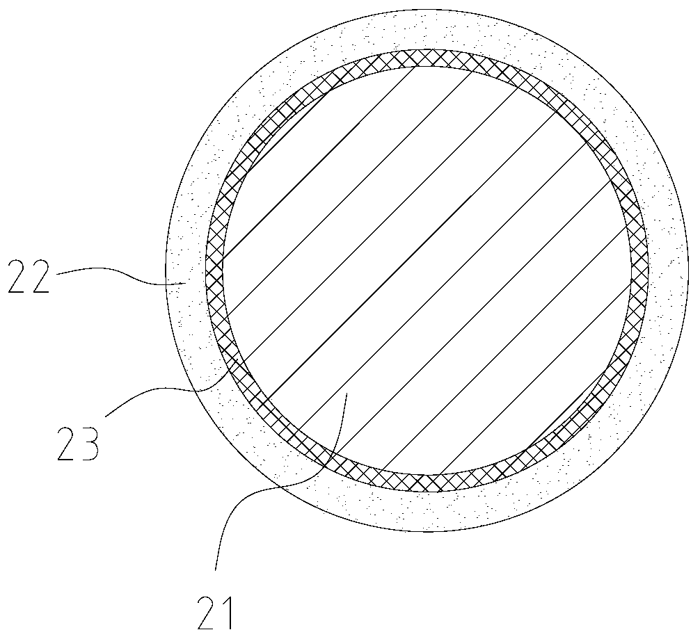 String and preparation method thereof