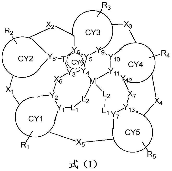 Organometallic complex and organic photoelectric element containing same