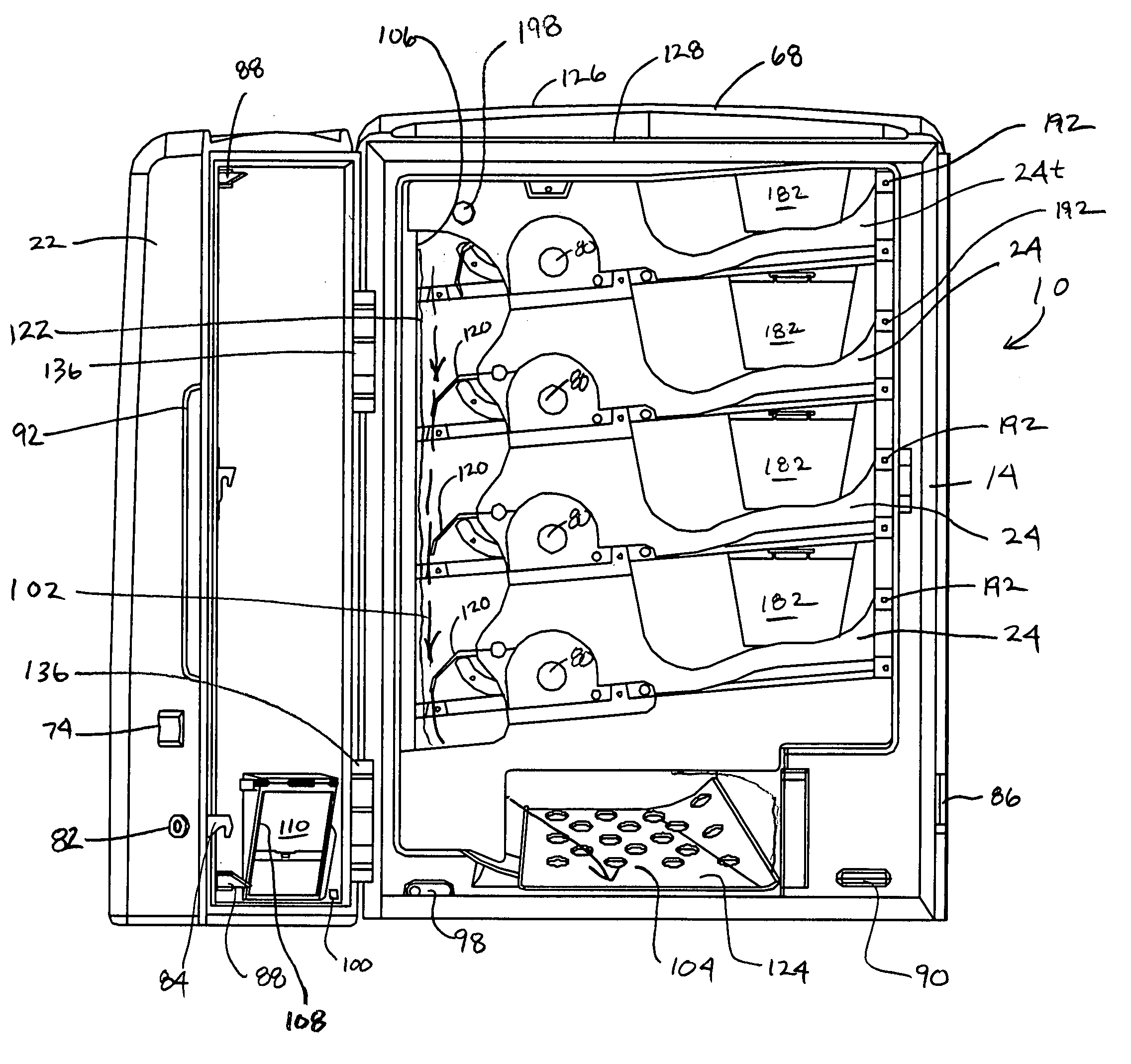 Can and bottle dispenser