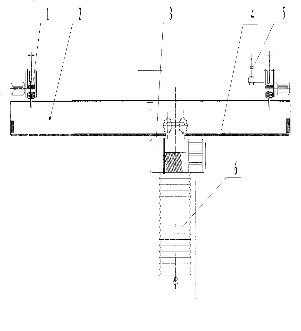 Clean and dust-proof crane