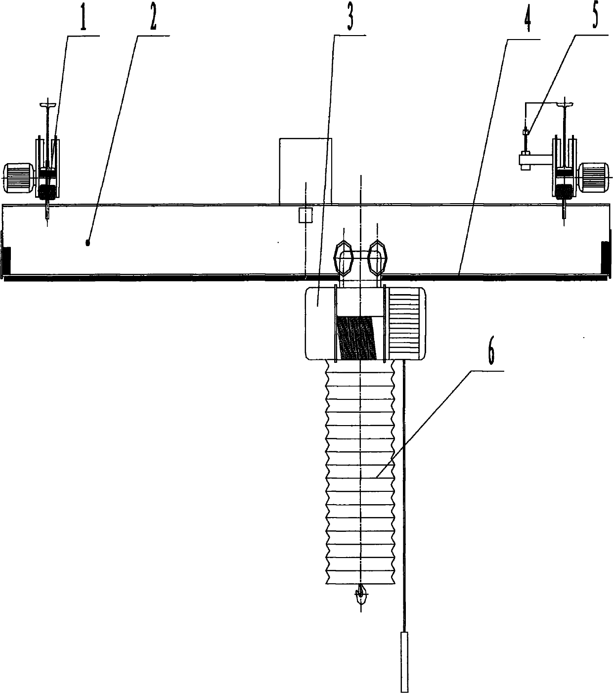 Clean and dust-proof crane