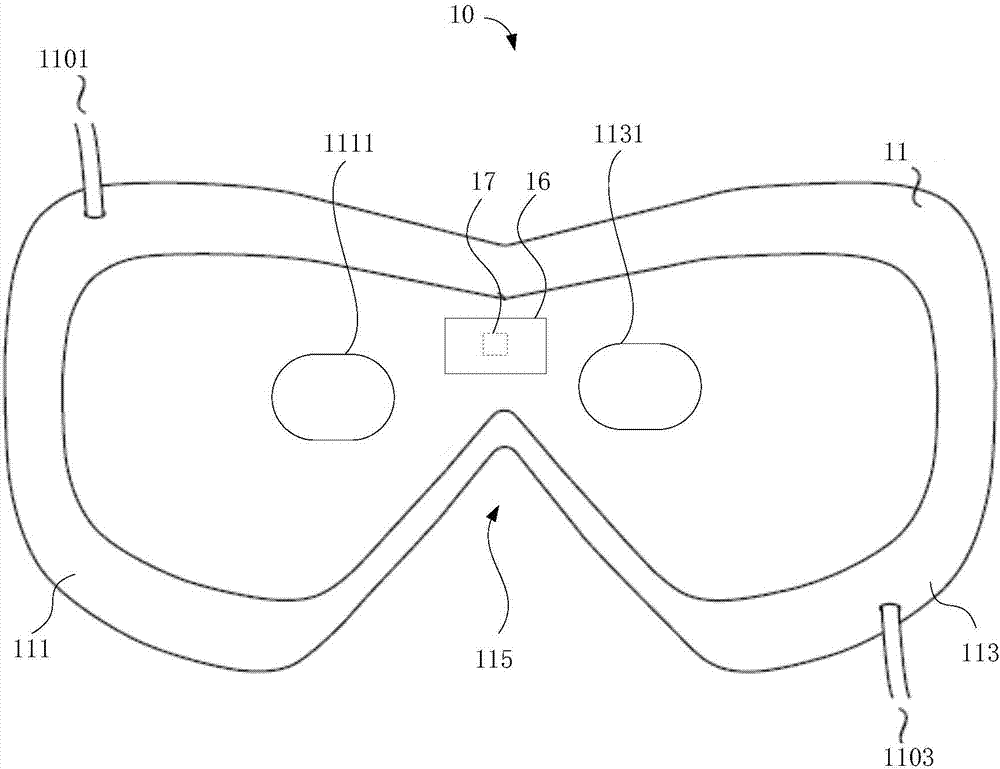 Gas blinder and wearable device