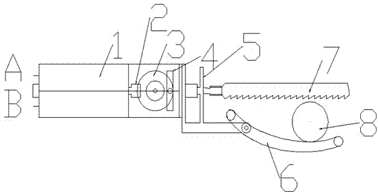 High-altitude high-voltage remote control branch cutting tool