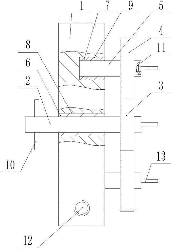 Fixture for batch installation of bolts of self-balancing electric scooter