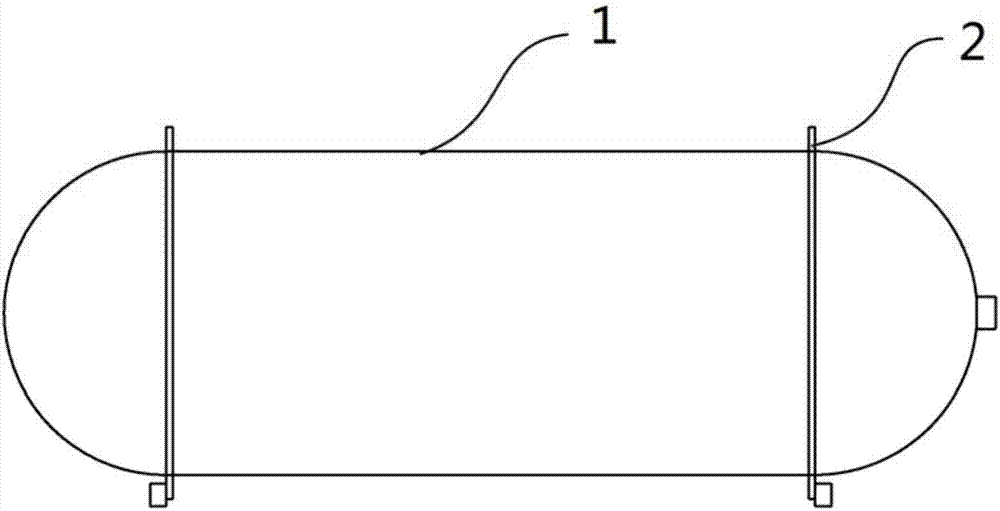 Automatic waveguide signal acquisition device for intelligent pressure vessel