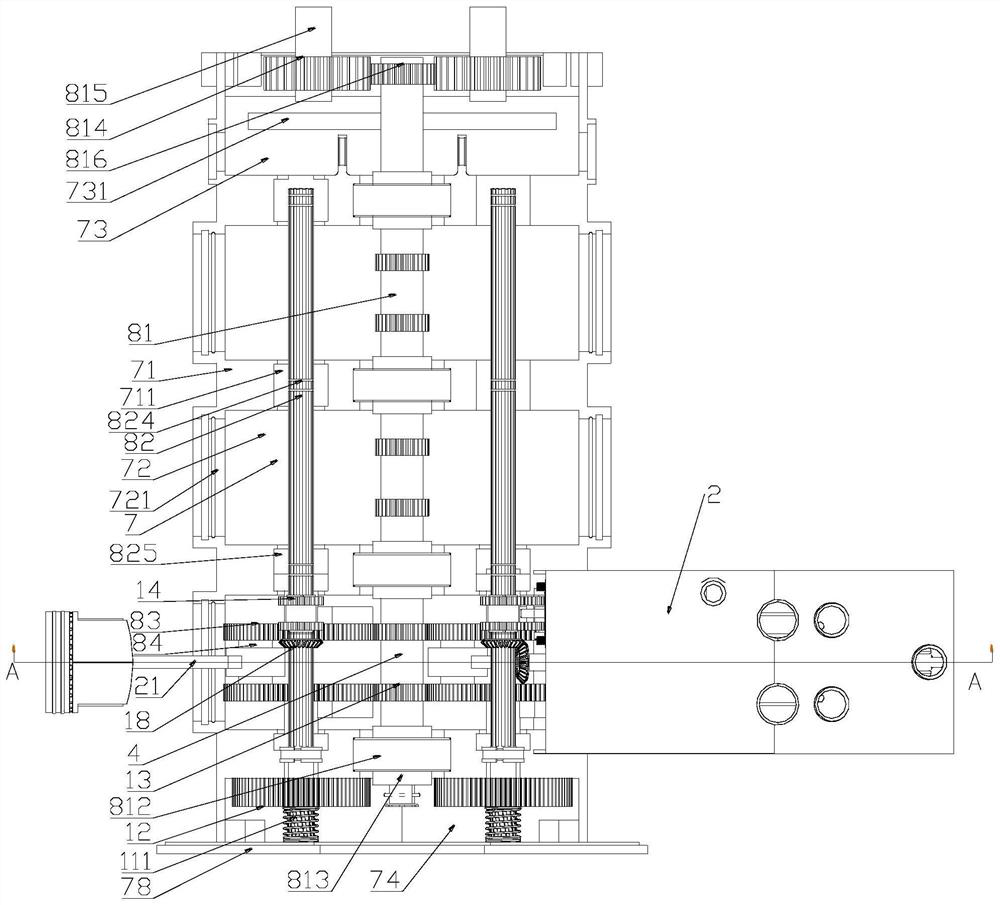 A gasoline-electric hybrid multi-energy horizontally opposed internal air-cooled straight-shaft high-speed engine