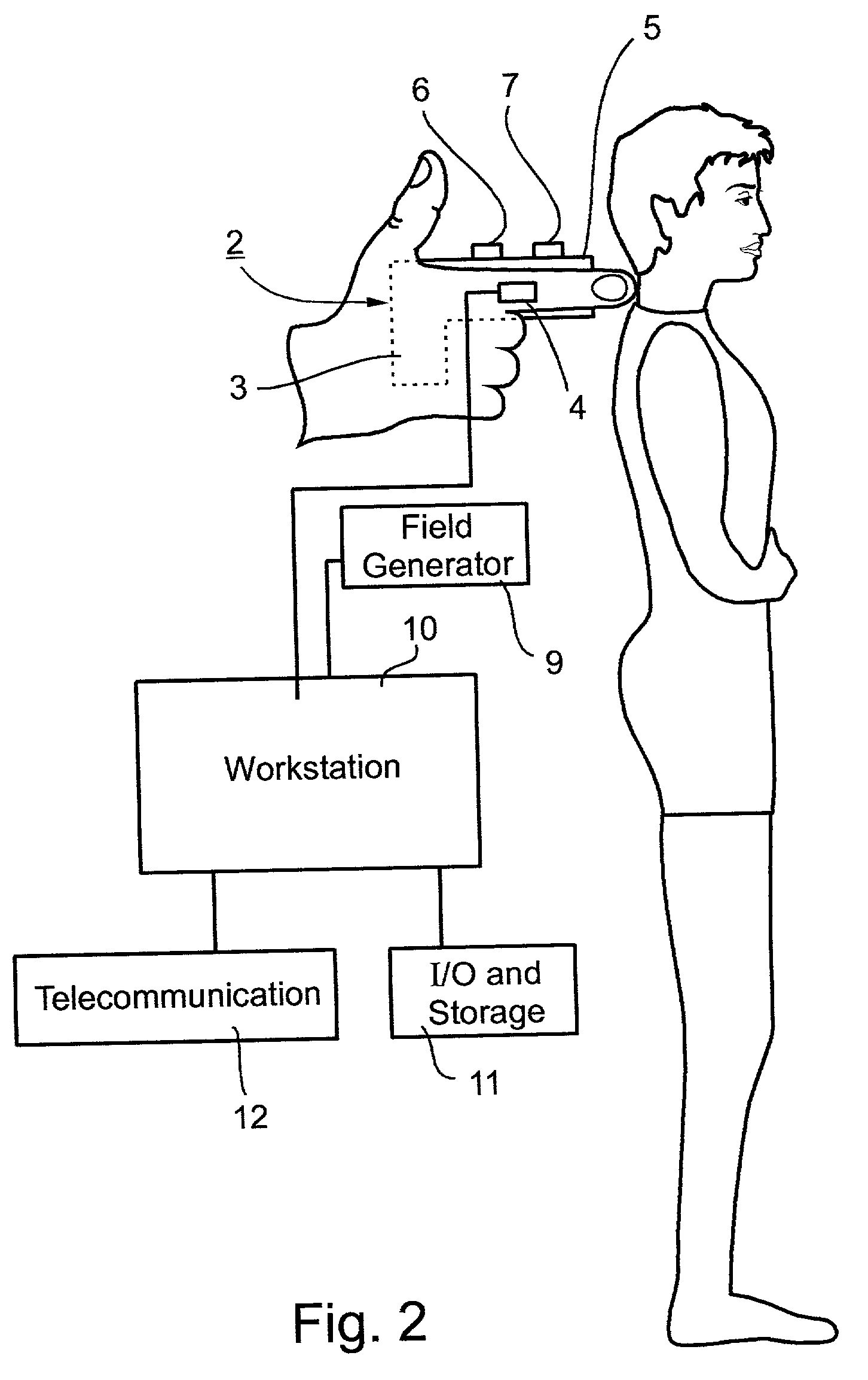 Contour mapping system and method particularly useful as a spine analyzer and probe therefor