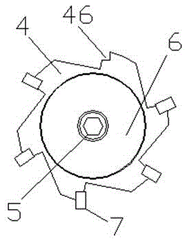 Rapid replacing adjustable welding reamer