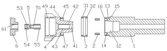 Rapid replacing adjustable welding reamer