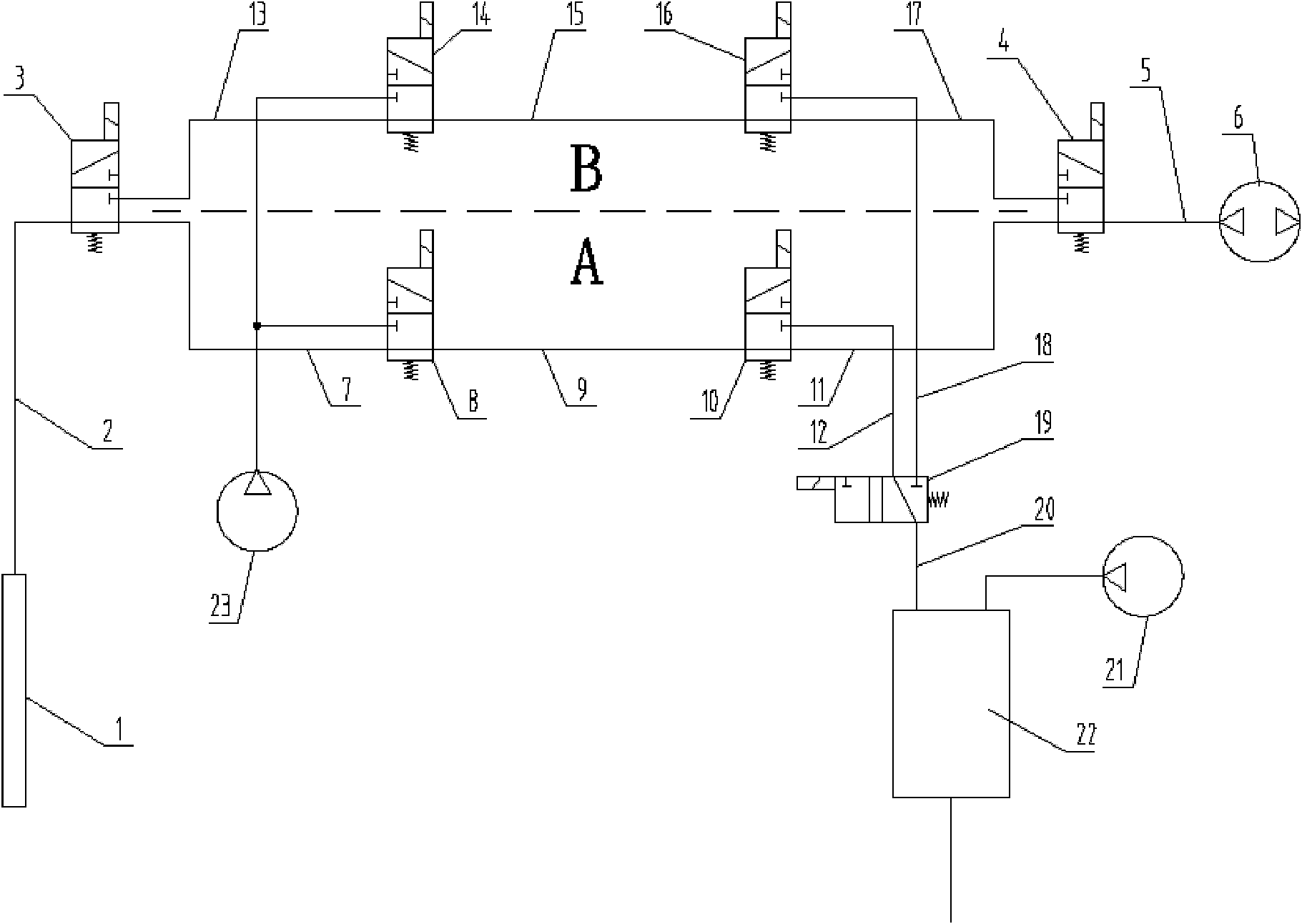 Two-channel liquid path system of urinary sediment analyzer