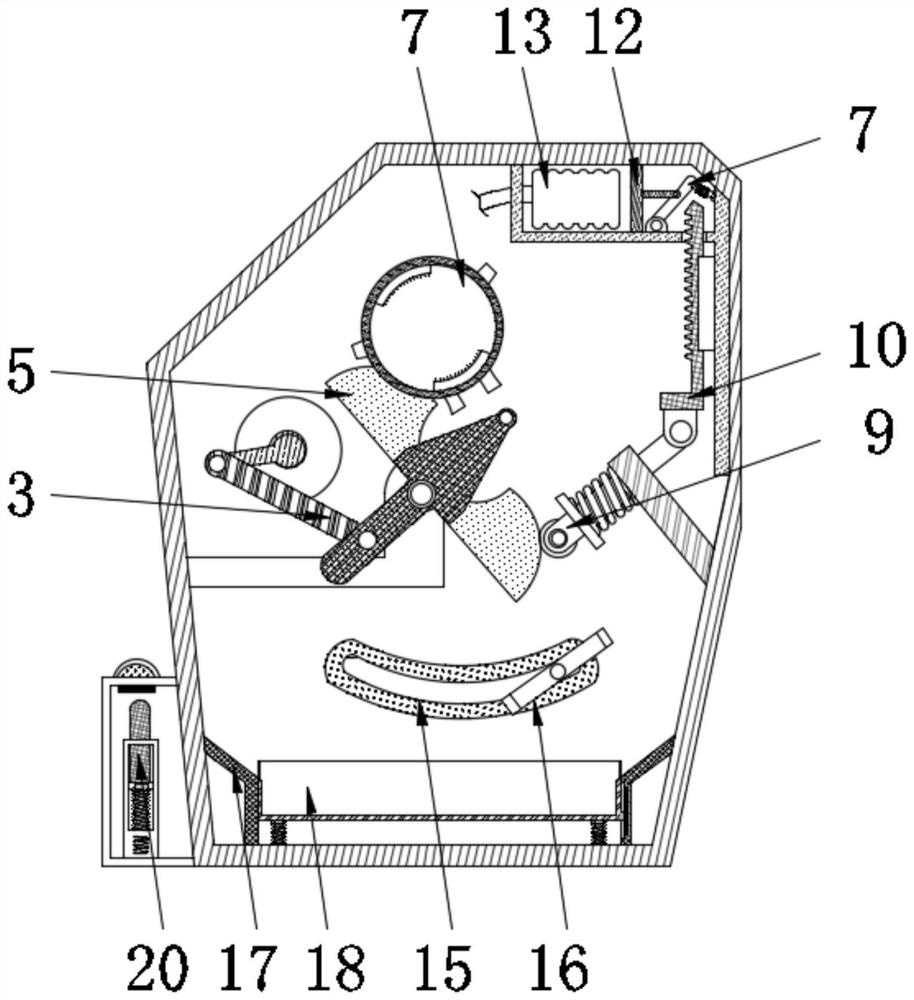 Rust removal detection device for environment-friendly fire hydrant based on Internet of Things